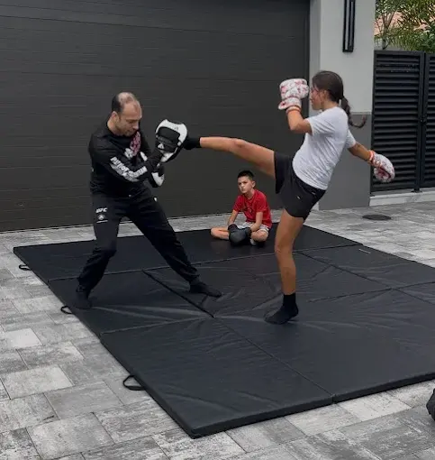 Kids Kickboxing Training at Home