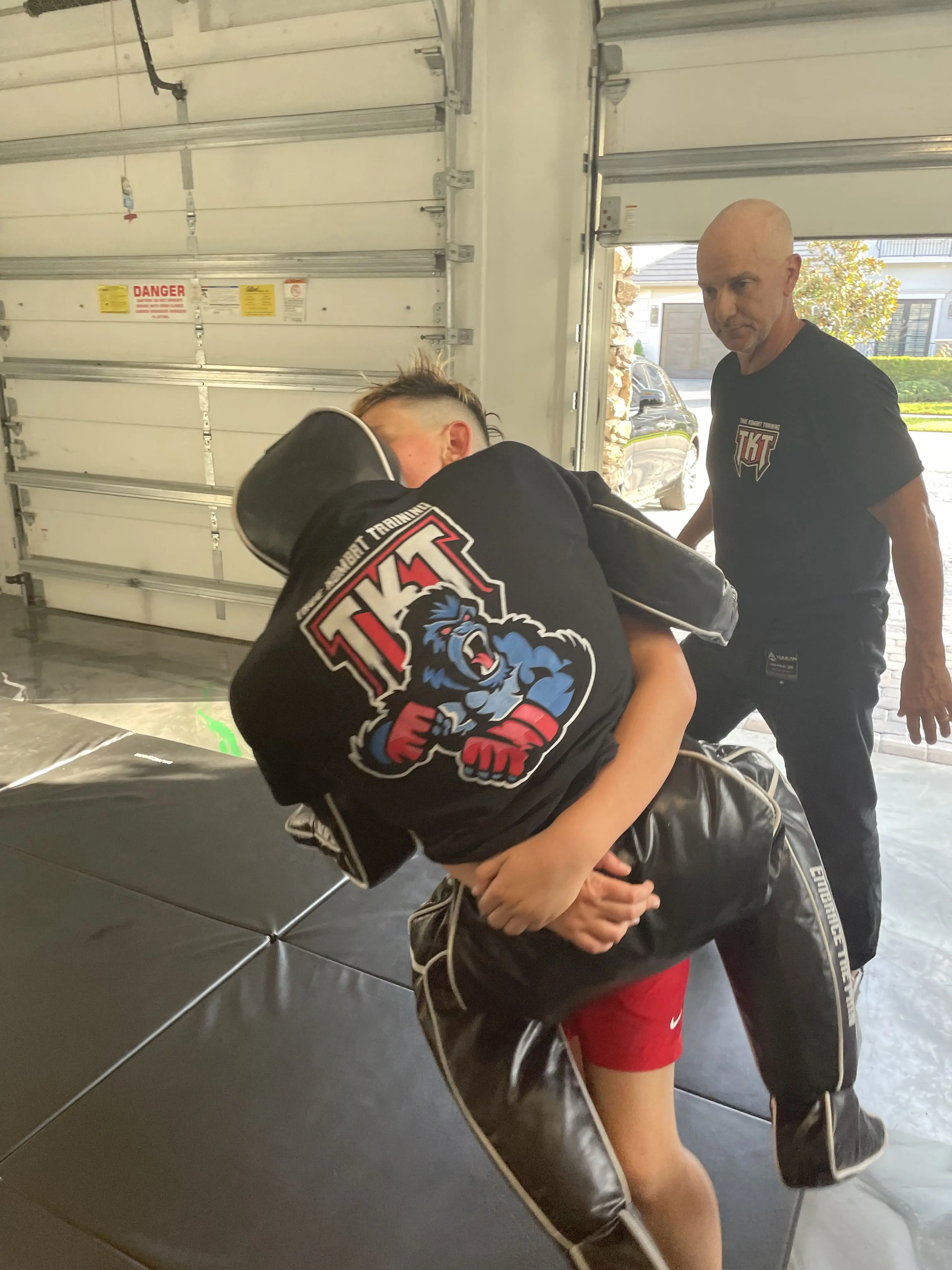 Sensei teaching Jiu-Jitsu in Delray Beach